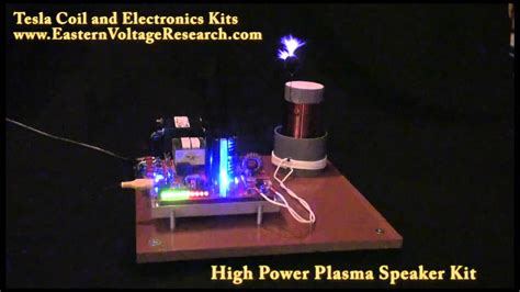 Loudest Plasma Speaker Class E Audio Modulated Tesla Coil Youtube