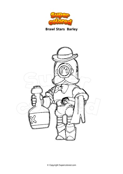 Coloring Page Brawl Stars Gale Supercolored The Best Porn Website