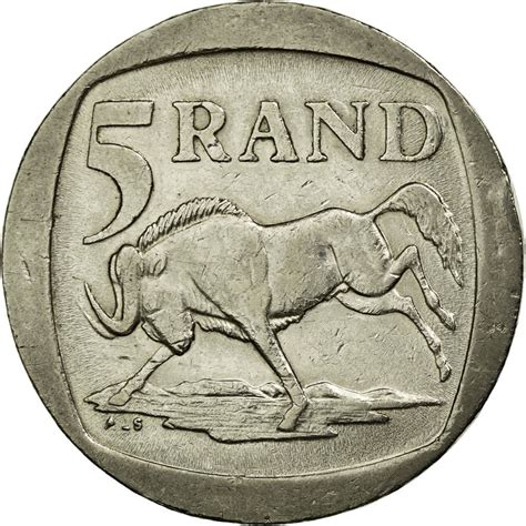 Five Rand 1995 Coin From South Africa Online Coin Club