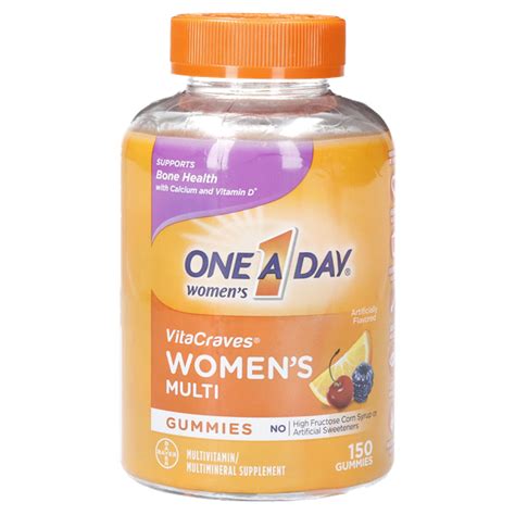 One A Day Vitacraves Gummies For Her Multi Vitamin 170 Ct Womens