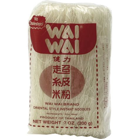 Acest preparat gustos se prepară în doar 30 de minute iar gustul este de milioane. Wai Wai Rice Vermicelli 200 g | Asianfoodlovers.com