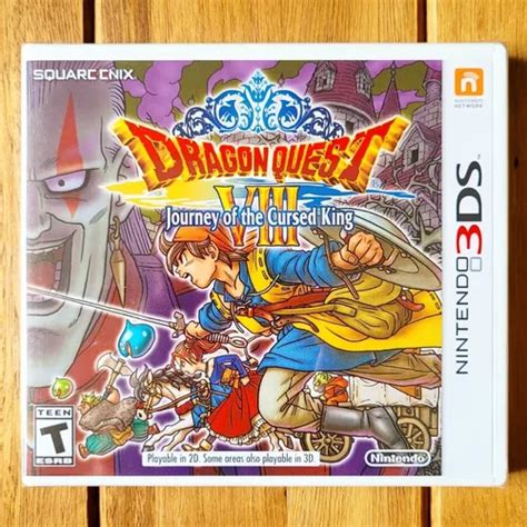 Jogo Dragon Quest Viii Journey Of The Cursed King 3ds Frete Grátis