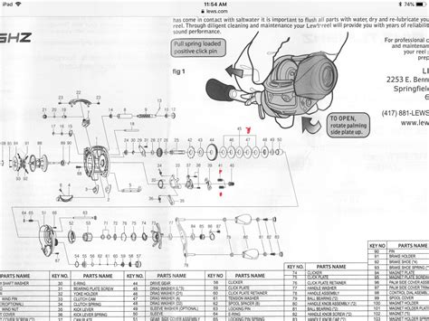 Lew S Reel Parts Diagram Alternator
