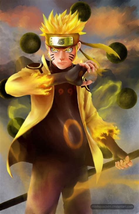 Naruto Six Paths Sage Mode By Minhquach94 Naruto