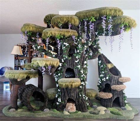 Enchanted Forest Cat Tree By Hollywood Kitty Company