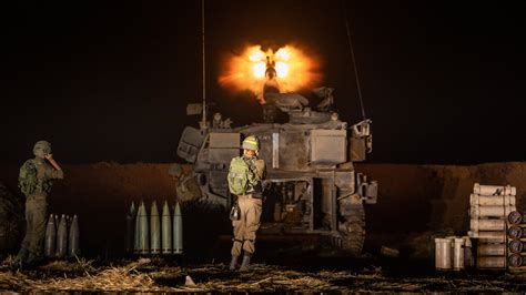Israel Ground Forces Shell Gaza As Fighting Intensifies The New York Times