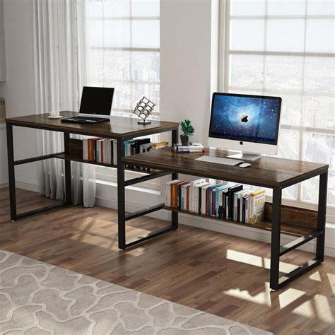 Tribesigns 2 Person Double Computer Desk 94 Inch Large Double