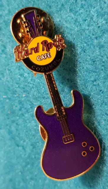 Cozumel Mexico Purple Mini Guitar Series Hard Rock Cafe Pin Le