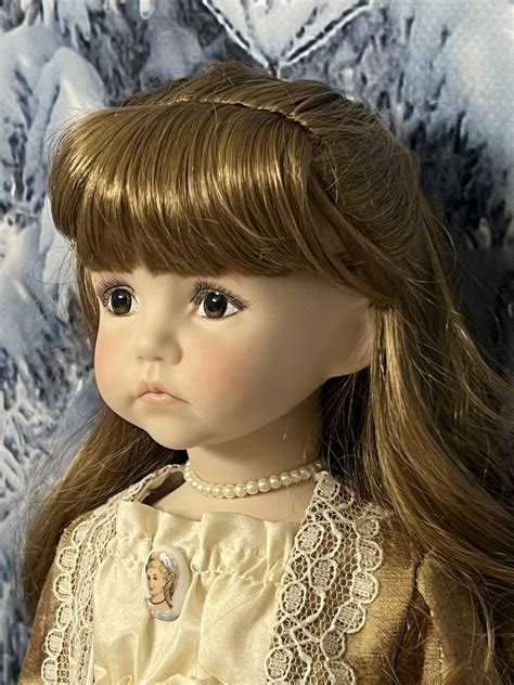 Handcrafted Eyes Of Texas Dolls 14 Adeline Victorian Doll Created