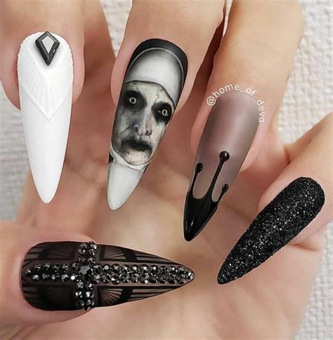 60 Spooky Halloween Nail Designs In 2019 Dont Forget To Have A