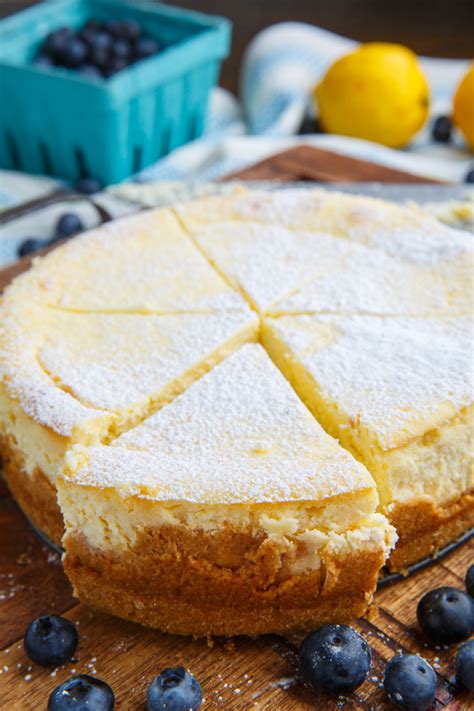 I looked all over for a cheesecake recipe for this size pan. Lemon New York Style Cheesecake with Gingersnap Crust ...