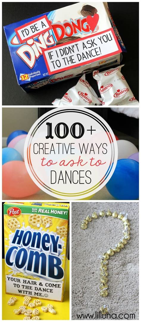 Maybe you would like to learn more about one of these? 100+ Creative Ways to ask to Dances - a MUST-SEE list on { lilluna.com } | Lil' Luna | Pinterest ...