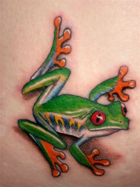 Wonderful Green Frog Tattoo Frog Tattoos Tree Frog Tattoos Frog Drawing