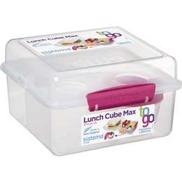 Sistema Lunch Cube Max To Go Each Black Box Product Reviews