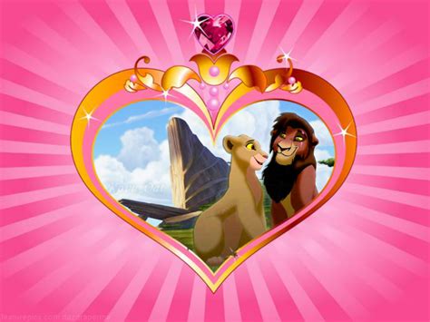 Kovu And Kiara Disney Valentines Day Fan Art 34484512 Fanpop
