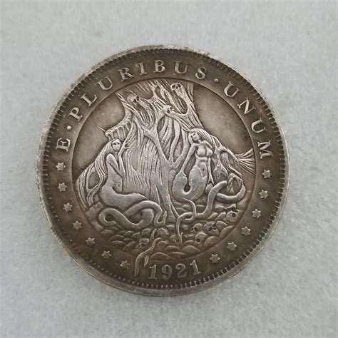 Usa Morgan Coin Hobo Nickel 1921 Silver Dollar Coins Collectibles Home