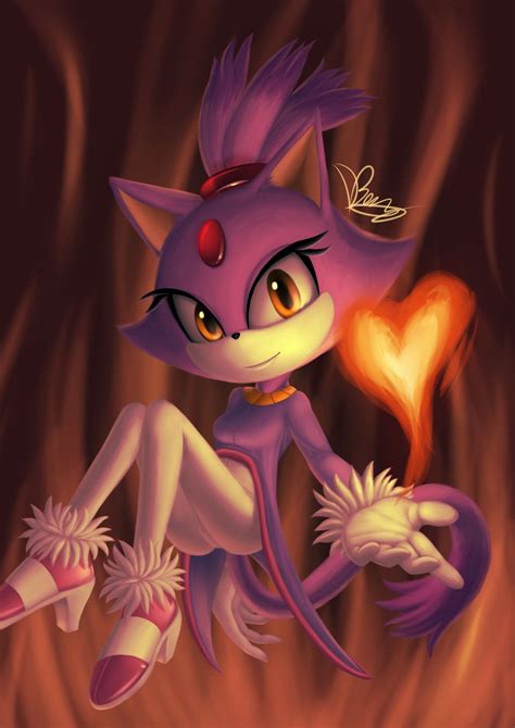 Blaze The Cat By Dybenji On Deviantart Artofit