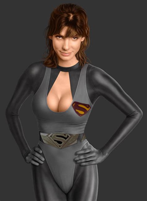 Sandra Bullock Supergirl By Thiagoca On Deviantart