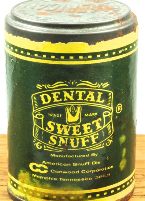 Antique Dental Sweet Snuff Chewing Tobacco Snuff Tin Sealed Etsy