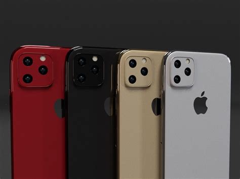 Brand original color codes, colors palette. 3D model iPhone 11 iPhone 11 Pro iPhone 11 Pro Max In 3
