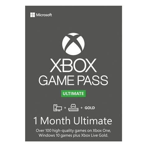 Microsoft Xbox Game Pass Ultimate 1 Month Usa Gamesplanetae