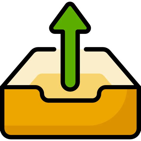 Outbox Free Arrows Icons