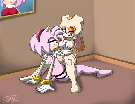 Rule 34 2girls Amy Rose Anal Anal Penetration Anal Sex Anthro Ass