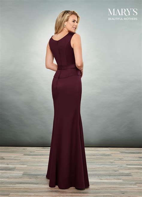 Mother Of The Bride Dresses Style Mb8076 In Shown In Eggplant
