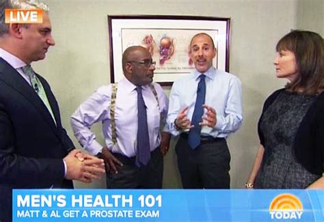 Video Todays Matt Lauer And Al Roker Get Prostate Exams On Air Tv Guide