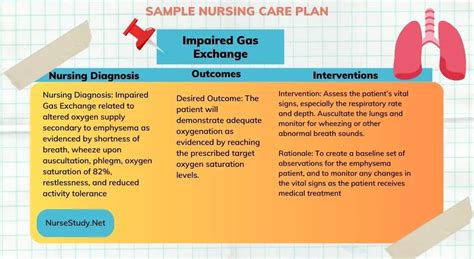 Impaired Gas Exchange Nursing Diagnosis Care Plans Nursestudy Net