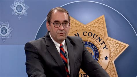 Utah County Attorney Calls For Investigation Sheriffs Resignation Kutv