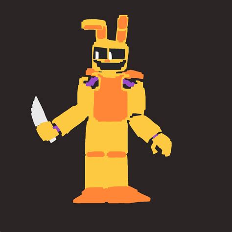 I Drew Minigame William In His Spring Bonnie Suit Rfivenightsatfreddys