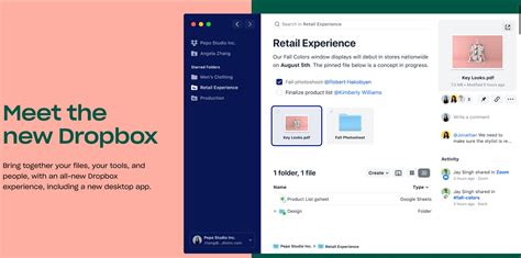 Most people use dropbox as a place to keep their most important files. Dropbox unveils a brand new desktop app