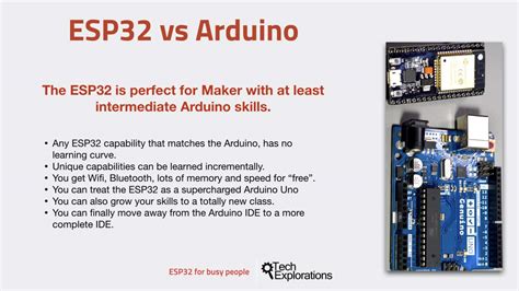 A Comparison Between The Esp32 And The Arduino Uno