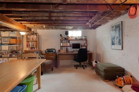 Unfinished-basement-wall-ideas