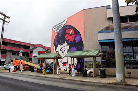 Pow Wow Hawaii 2015 Dface Unveils A New Mural In Honolulu