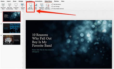 Ways For Everyone To Make A Slideshow Loop In Powerpoint