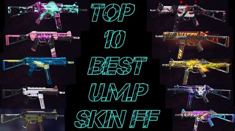 Top 10 Best Ump Gun Skin In Free Fire Best Ump Gun Skin In Free Fire