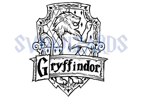 Free 295 Gryffindor Lion Svg Svg Png Eps Dxf File
