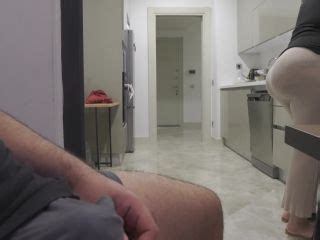Risky Jerk Off While Watching Big Ass Stepmom In The Kitchen Watch New Premium Leaks Freefans