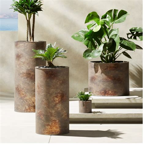 Statement Making Large Outdoor Planters Large Outdoor Planters