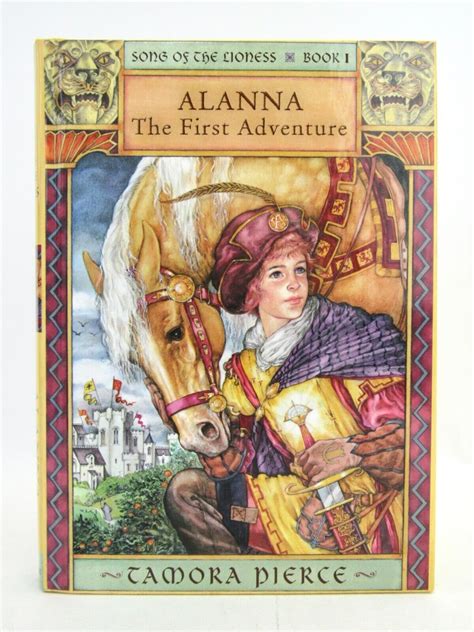 Alanna The First Adventure Tamora Pierce Atheneum 2nd Printing Hb Exc