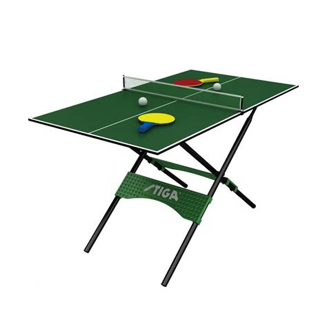 Stiga 54 In Indoor Freestanding Ping Pong Table At