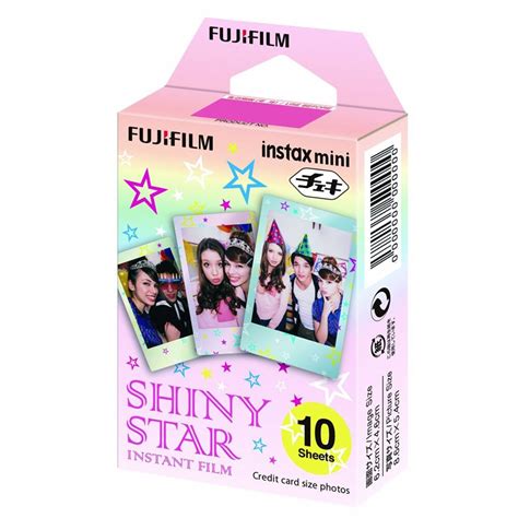 100 Fujifilm Fuji Instax Mini Film Shiny Star 10 Sheets Film Photo For