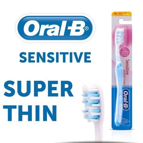 Buy Oral B Toothbrush Extra Soft Manual Sensitive Super Thin 1 Pc