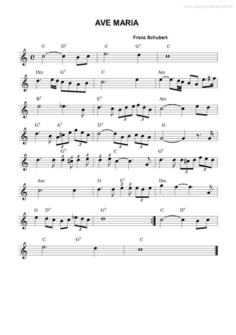 Partituras De Ave Maria Para Violino E Piano De Franz Schubert My XXX