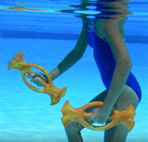 Water Exercise Weights New Resistance Tools For The Swimming Pool