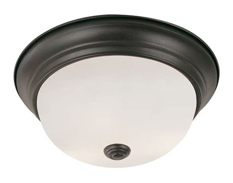 Trans Globe Lighting 13718 2 Light 13 Flush Mount Round Ceiling
