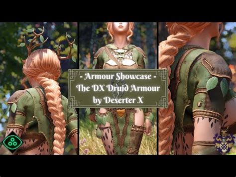 Armour Showcase The DX Druid Armour YouTube