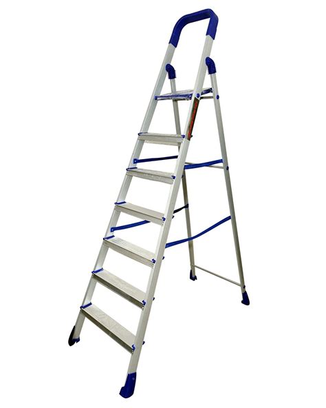 Buy Parasnath Le 7 Step Light Weight Aluminium Step Ladder Heavy Duty